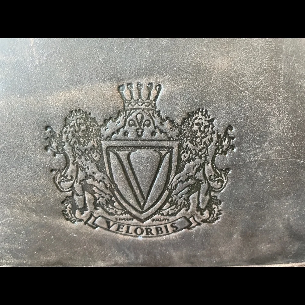 Velorbis “Old School” Brown Leather Briefcase
